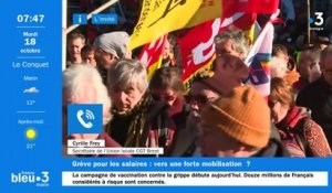 Cyrille Frey, CGT mobilisation rapide