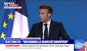 Emmanuel Macron annonce que "la France a décidé de se retirer du traité de la charte sur l'énergie"