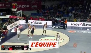 L'Olympiakos s'impose face à Baskonia - Basket - Euroligue