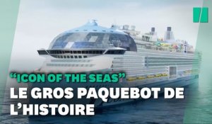 "Icon of the Seas", le plus gros paquebot du monde se dévoile dans de premières images