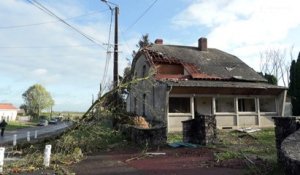 Importants dégâts après le passage de mini-tornades dans le nord de la France