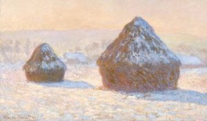 Des activistes écologistes jettent de la purée sur le tableau Les Meules de Monet