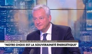 Bruno Le Maire : «Notre choix politique majeur, c’est la souveraineté industrielle»