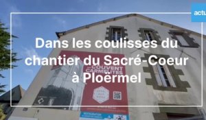 Dans les coulisses du chantier du Sacré-Cœur à Ploërmel