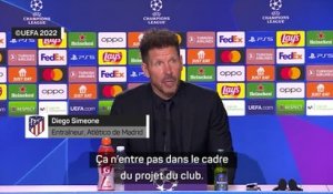 Groupe B - Simeone n'en veut pas à Carrasco pour le penalty manqué : "Griezmann était fatigué, Yannick a pris ses responsabilités"