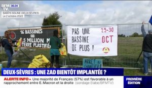 Les autorités des Deux-Sèvres craignent l'implantation d'une ZAD contre les "bassines", ces réserves d'eau pour les agriculteurs
