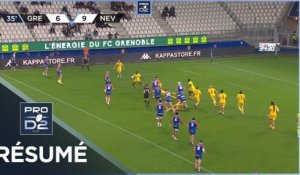 PRO D2 - Résumé FC Grenoble Rugby-USON Nevers: 19-18 - J09 - Saison 2022/2023