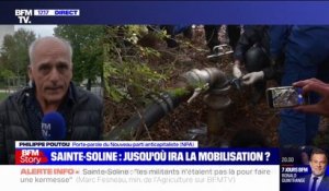 Bassines agricoles de Sainte-Soline: "Il y a un cynisme du côté du pouvoir face à la crise environnementale", affirme Philippe Poutou