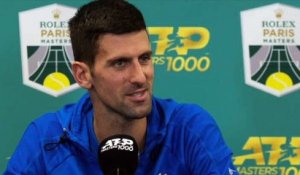 ATP - Rolex Paris Masters 2022 - Novak Djokovic : "J'aime ce tournoi, j'ai toujours bien réussi et j'espère poursuivre sur cette lancée"