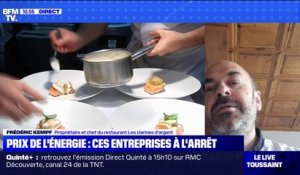 "Un crève-cœur": un restaurateur contraint de fermer jusqu'au mois de mai à cause des prix de l'énergie témoigne