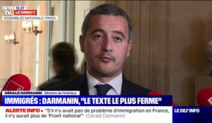 Gérald Darmanin: "On va demander aux agents des préfectures de bien exécuter les OQTF"