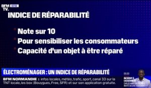 Qu'est-ce que l'indice de réparabilité étendu ce vendredi aux appareils électroménagers?