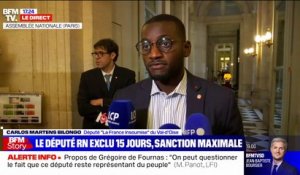 Propos jugés racistes: Carlos Martens Bilongo se dit "soulagé" de la sanction prise à l'égard de Grégoire de Fournas