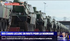 Ukraine: des chars Leclerc en route pour la Roumanie