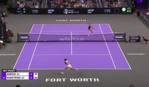 WTA Finals Fort Worth - Garcia renverse Kasatkina et rejoint le dernier carré