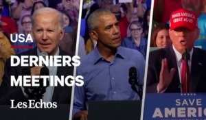 Biden, Obama et Trump en meetings : deux visions de l'Amérique qui s'opposent