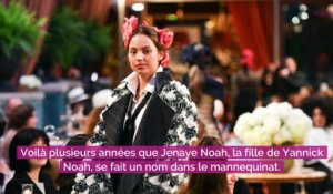 Yannick Noah : sa fille Jenaye est sublime… Un mannequin à la beauté renversante au défilé Chanel