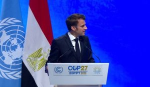 Emmanuel Macron à la Cop 27: "La France soutient l'interdiction de toute exploitation des grands fonds marins"