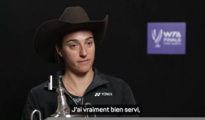 WTA Finals Fort Worth - Garcia : "Mon plus grand titre"