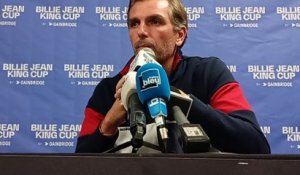 Billie Jean King Cup 2022 - Julien Benneteau : "De la satisfaction mais il reste du travail et les filles le savent !"