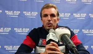 Billie Jean King Cup 2022 - Julien Benneteau : "Satisfaction et soulagement de rester dans le Groupe Mondial !"