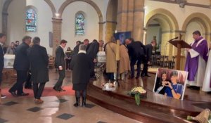 Messe de funérailles des deux jeunes victimes de l'accident du Rallye du Condroz