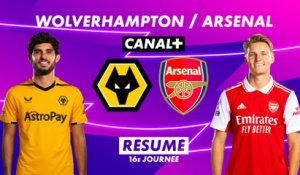 Le résumé de Wolverhampton / Arsenal - Premier League 2022-23 (16ème journée)
