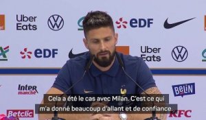 France - Giroud : "Je ne me fixe aucune limite"