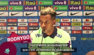 Brésil - Rodrygo : "Neymar est mon idole"