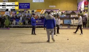 Samedi après midi au National à pétanque 2022 de la ville d'Orléans : Après poules, 32e et deux 16e