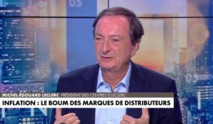 Michel-Édouard Leclerc : «Toutes les augmentations sont au-dessus de deux chiffres»