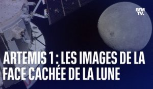 Artémis 1: les images impressionnantes de la face cachée de la Lune capturées par la capsule Orion