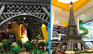 « Je viens d’acheter la Tour Eiffel ! » :  les fans de LEGO s’offrent une Dame de fer géante