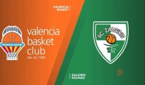 Le résumé de Valence - Zalgiris Kaunas - Basket - Euroligue