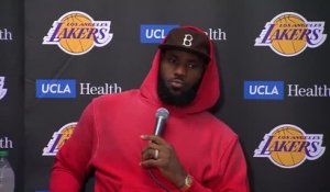 Lakers - LeBron James : "Je me suis assuré que Russell ne fasse rien à Zach Collins !"