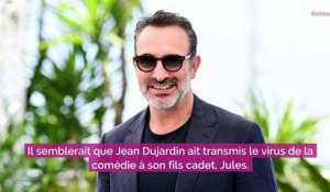 Jean Dujardin : son fils, Jules, fait une rare apparition… Son mini-sosie est un beau jeune homme brun