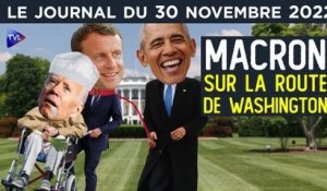Macron aux Ehpads-Unis d’Amérique - JT du mercredi 30 novembre 2022