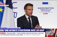 Emmanuel Macron appelle Washington à ne pas faire de l'Europe "une variable d'ajustement"