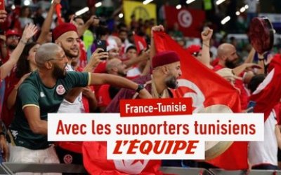 La victoire de la Tunisie vécue par les supporters  - Foot - CM 2022