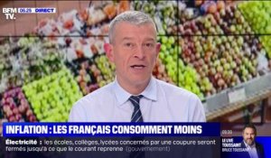Inflation: les Français consomment moins
