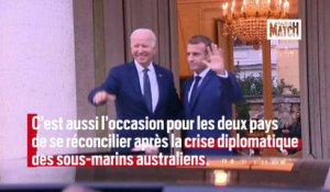 Macron reçu par Biden à Washington
