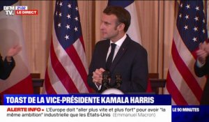 Emmanuel Macron: "La relation entre les États-Unis et la France est unique dans notre monde actuel"