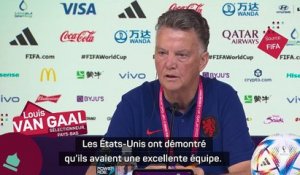 Pays-Bas - Van Gaal : "Les États-Unis ont une excellente équipe"