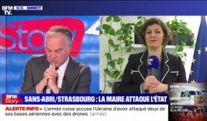 Nombre de sans-abri en France: "On n'a pas progressé du tout, on a peut-être même régressé", estime Jeanne Barseghian, maire de Strasbourg