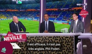 Angleterre - Neville : “Phil Foden est un joueur anglais d’un autre niveau”