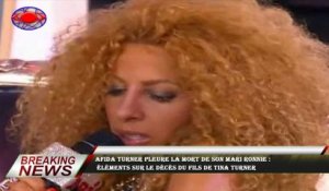 Afida Turner pleure la mort de son mari Ronnie :  éléments sur le décès du fils de Tina Turner