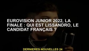 Eurovision Junior 2022, la finale: qui est Lissandro, le candidat français?