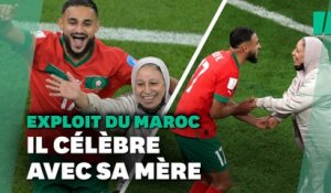 Maroc-Portugal : Sofiane Boufal fait venir sa mère sur la pelouse