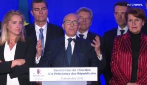 Eric Ciotti, nouveau chef des Républicains, veut raffermir la droite française