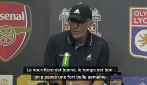 OL - Blanc : "On a passé une fort belle semaine"